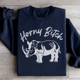 Horny B Sweatshirt Black / S Peachy Sunday T-Shirt