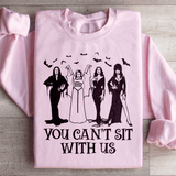 Horror Divas You Can't Sit With Us Sweatshirt Light Pink / S Peachy Sunday T-Shirt