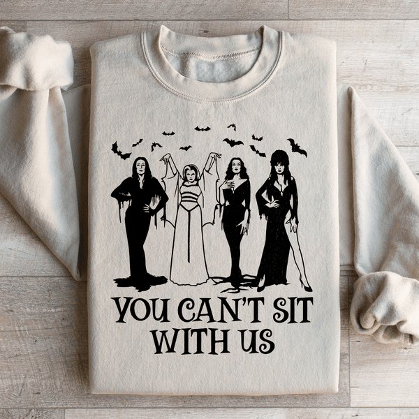 Horror Divas You Can't Sit With Us Sweatshirt Sand / S Peachy Sunday T-Shirt