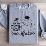 How Snowflakes Are Made Sweatshirt Peachy Sunday T-Shirt
