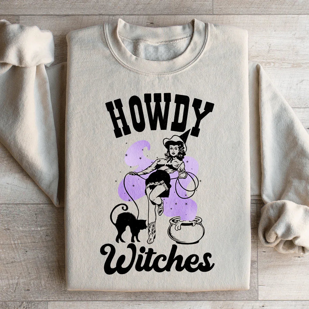 Howdy Witches Sweatshirt Peachy Sunday T-Shirt