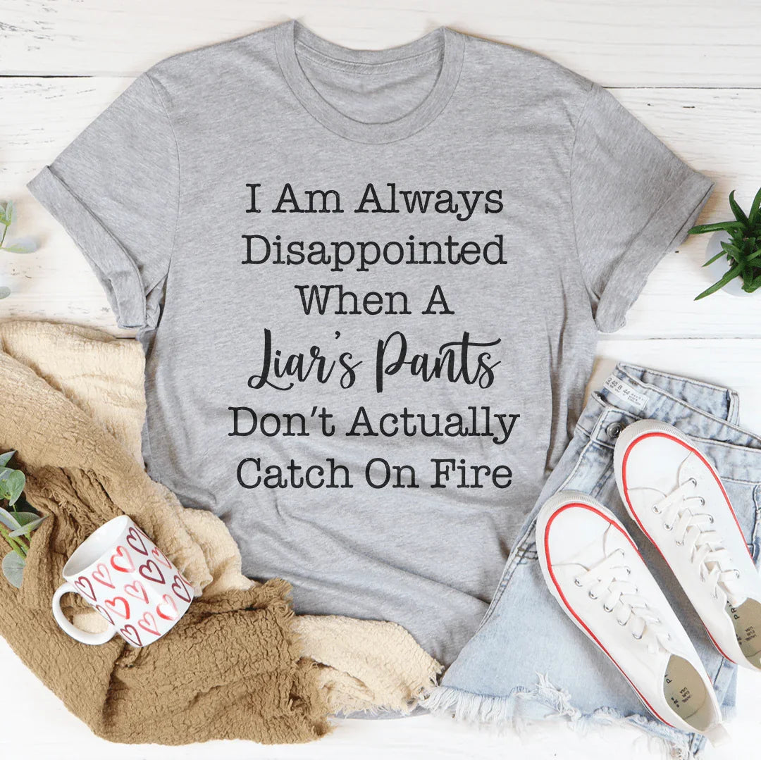 I Am Always Disappointed Tee Athletic Heather / S Peachy Sunday T-Shirt