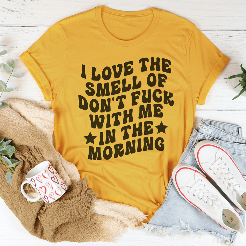 I Love The Smell Tee Mustard / S Peachy Sunday T-Shirt
