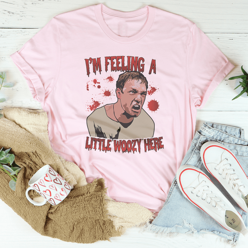 I'm Feeling A Little Woozy Here Tee Pink / S Peachy Sunday T-Shirt
