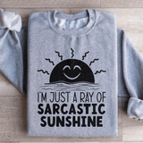 I'm Just A Ray Of Sarcastic Sunshine Sweatshirt Sport Grey / S Peachy Sunday T-Shirt