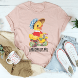 I’m Ride Or Die Tee Heather Prism Peach / S Peachy Sunday T-Shirt