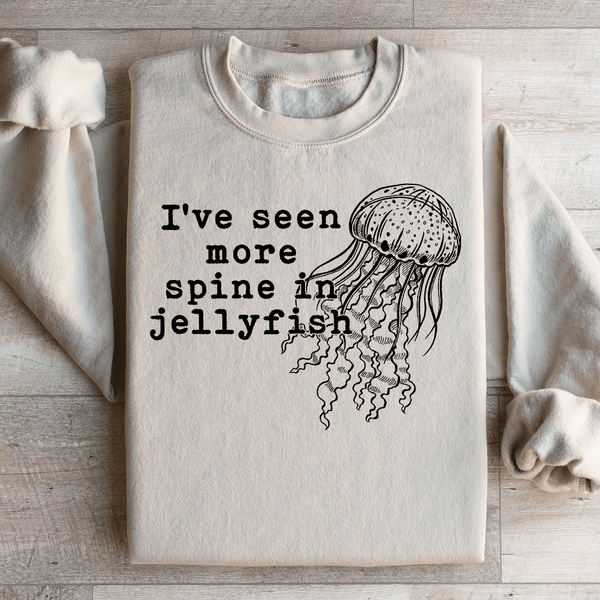 I've Seen More Spine In Jellyfish Sweatshirt Sand / S Peachy Sunday T-Shirt