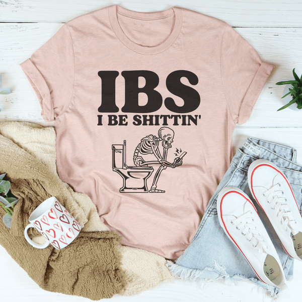IBS I Be Shittin Tee Heather Prism Peach / S Peachy Sunday T-Shirt