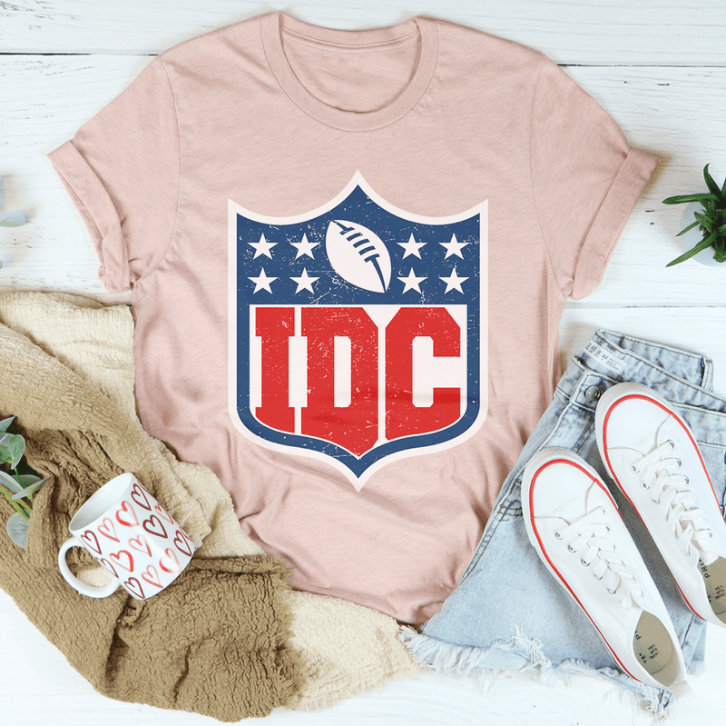 IDC Football Tee Peachy Sunday T-Shirt
