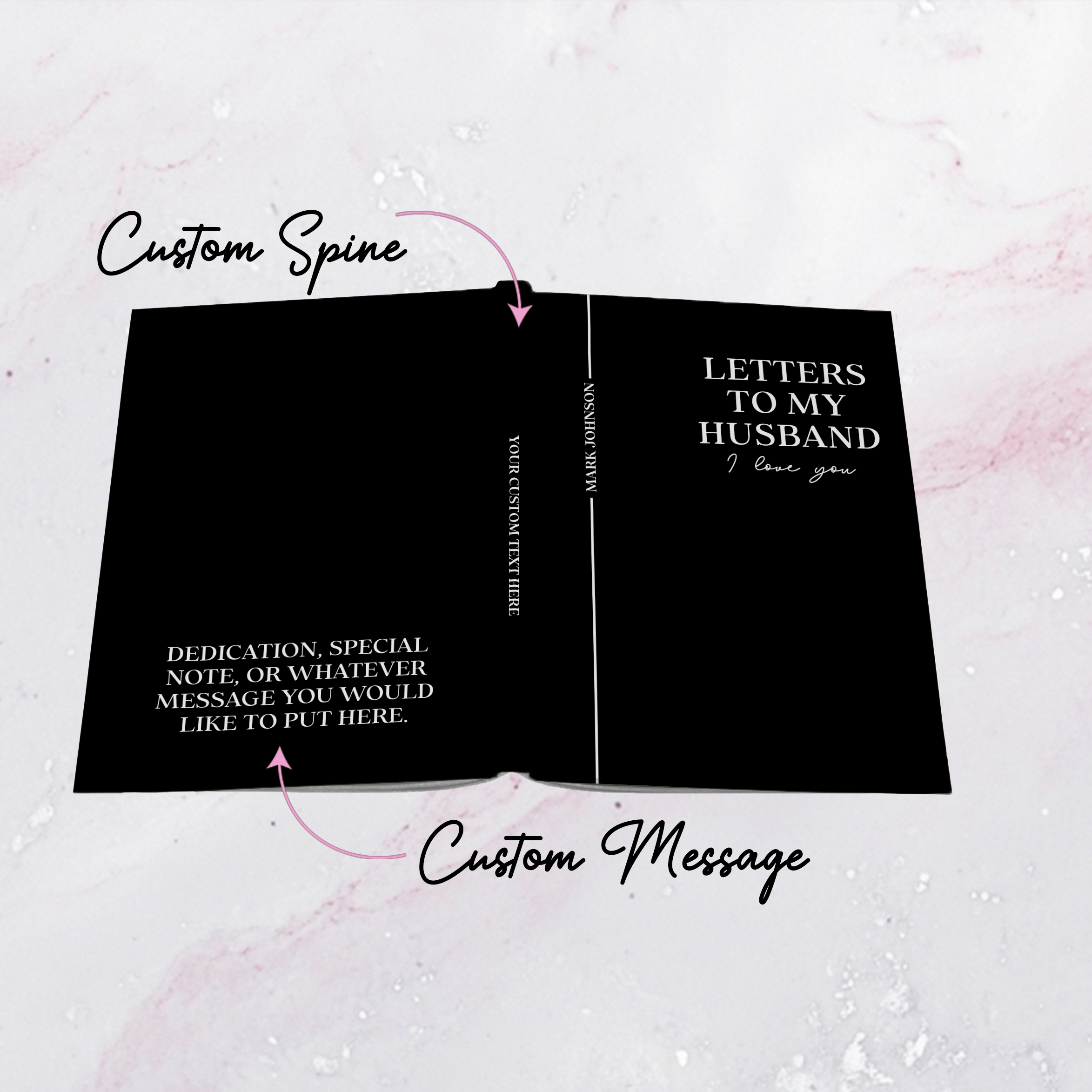 Personalized Letter To My Husband Journal