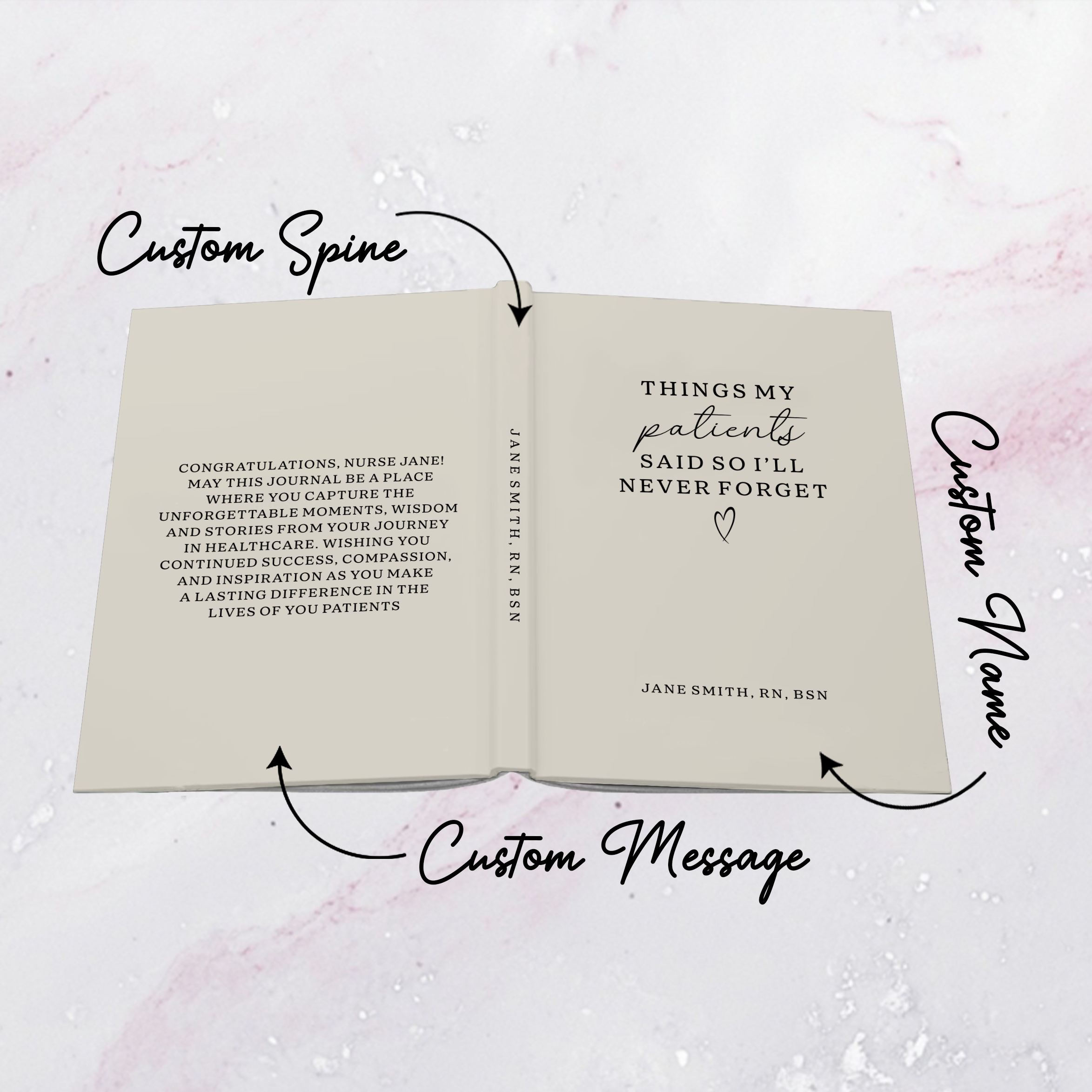 Personalized Things My Patients Said So I'll Never Forget Journal