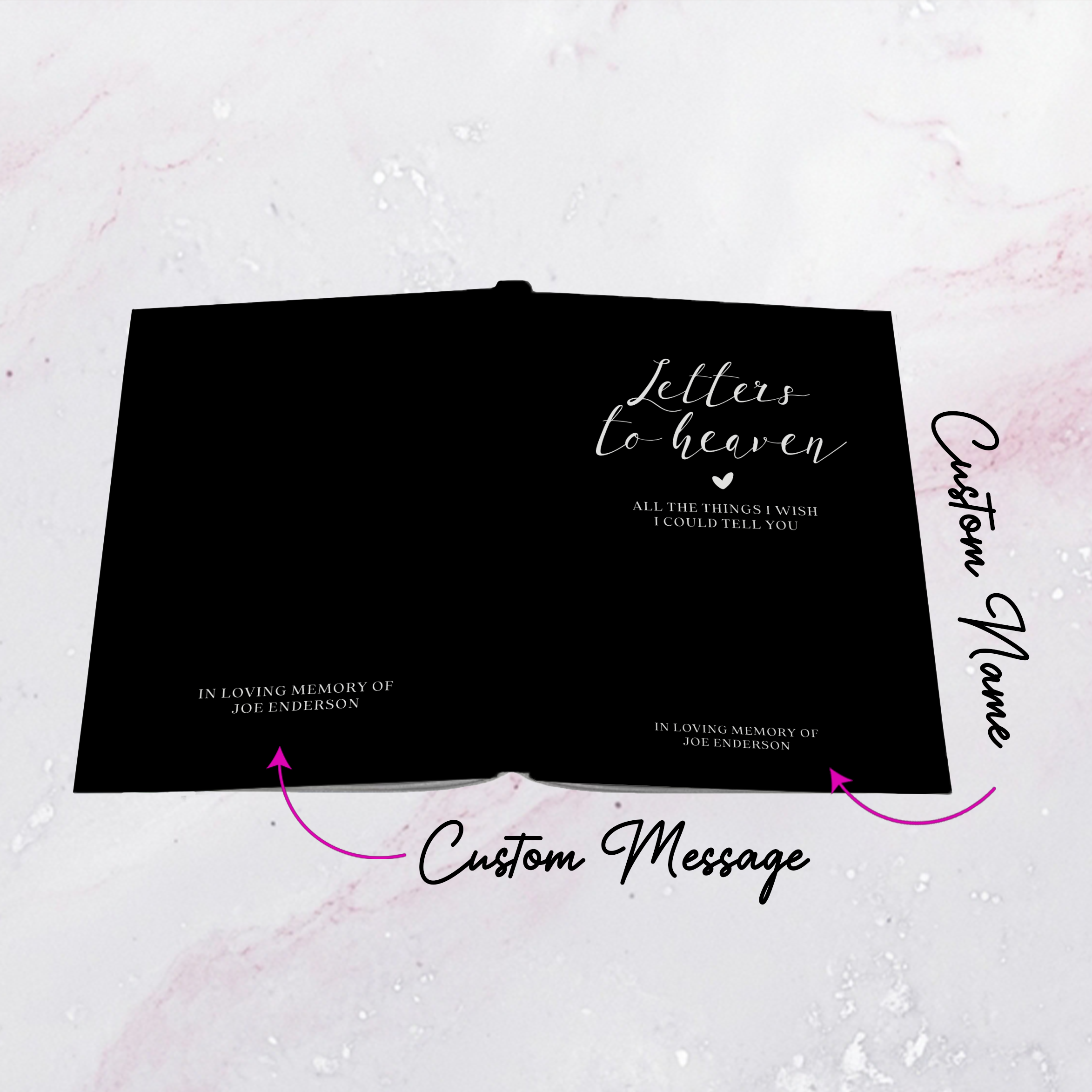 Personalized Letters To Heaven Journal