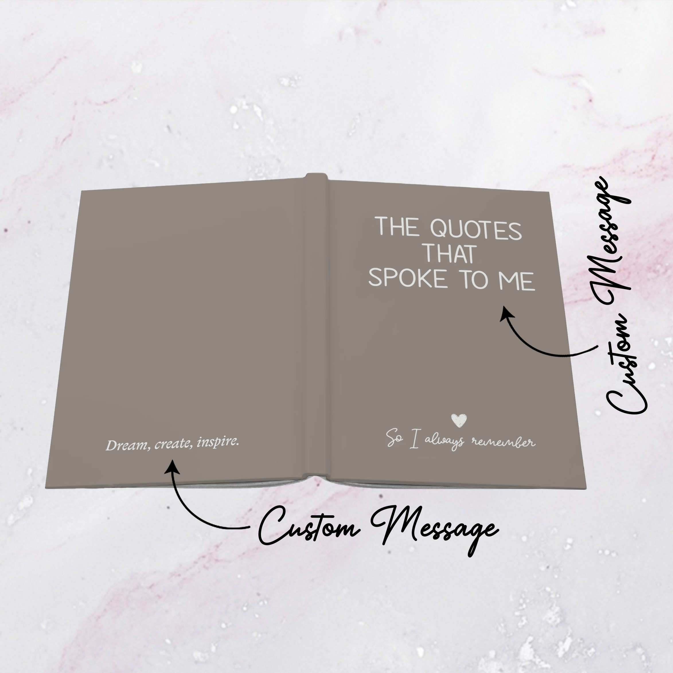 Personalized Quote Collection Journal