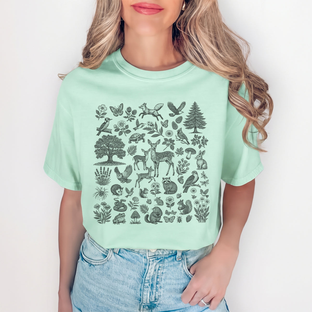 Retro 90s Wildlife Tee