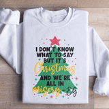 It's Christmas And We're All In Misery Sweatshirt White / S Peachy Sunday T-Shirt