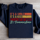 It's Summertime Sweatshirt Black / S Peachy Sunday T-Shirt