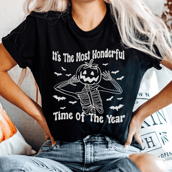 It's The Most Wonderful Time Of The Year Tee Black / S Peachy Sunday T-Shirt