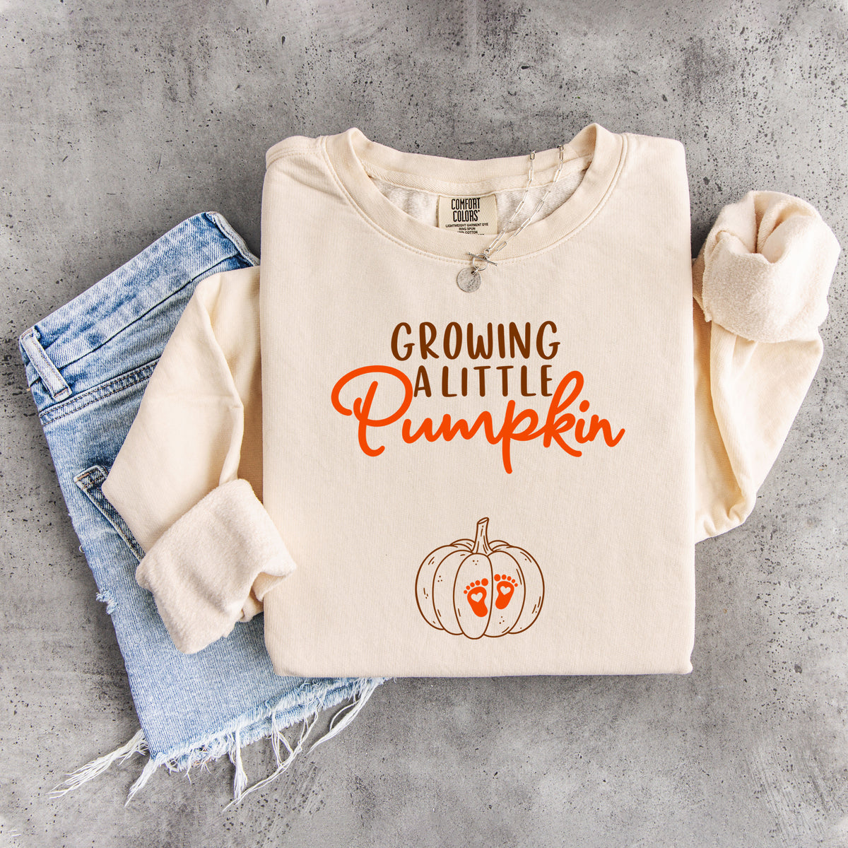 Sudadera «Cultivando una pequeña calabaza»