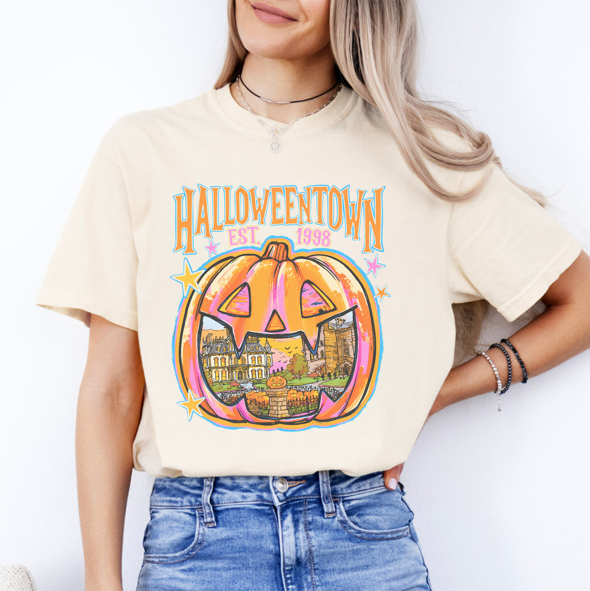 Camiseta de calabaza de Halloweentown Town