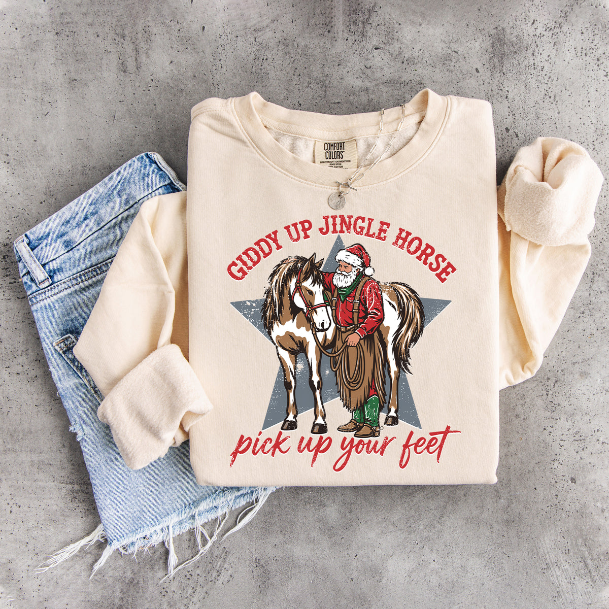 Giddy-Up-Jingle-Horse-Sweatshirt