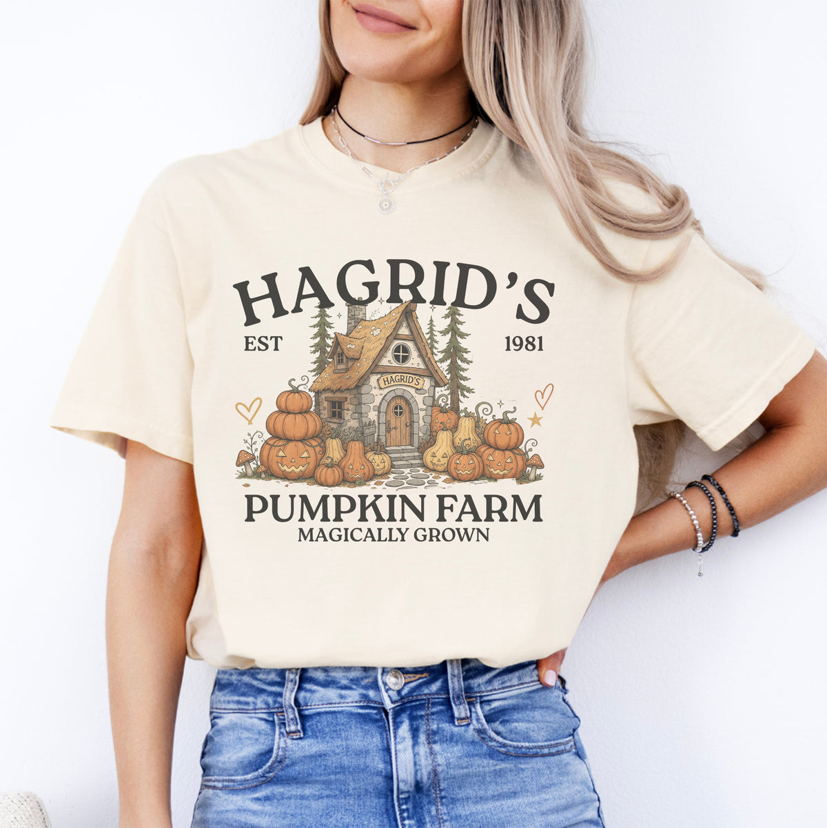 Hagrid's Pumpkin Farm Est 1981 Tee