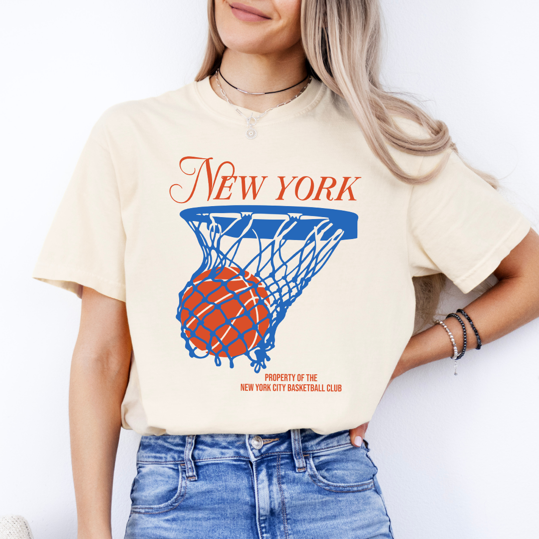 New York Basketball Tee