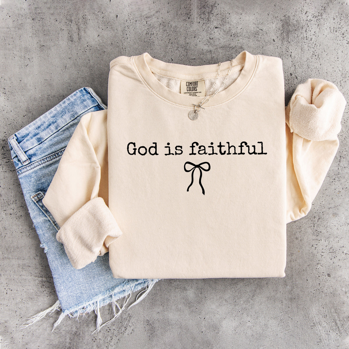 Gott ist treu – Sweatshirt