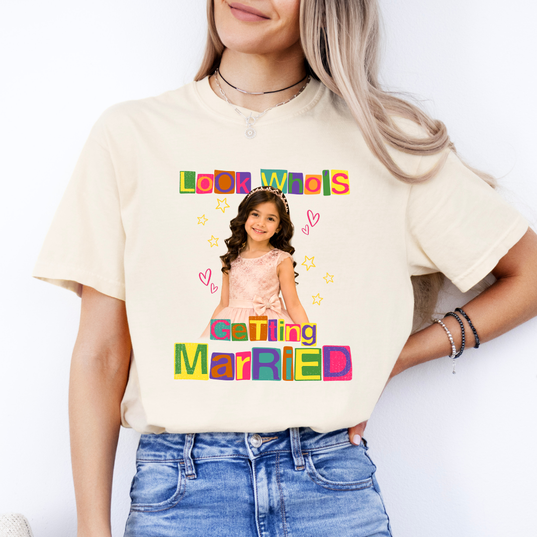 Personalised Getting Married Tee