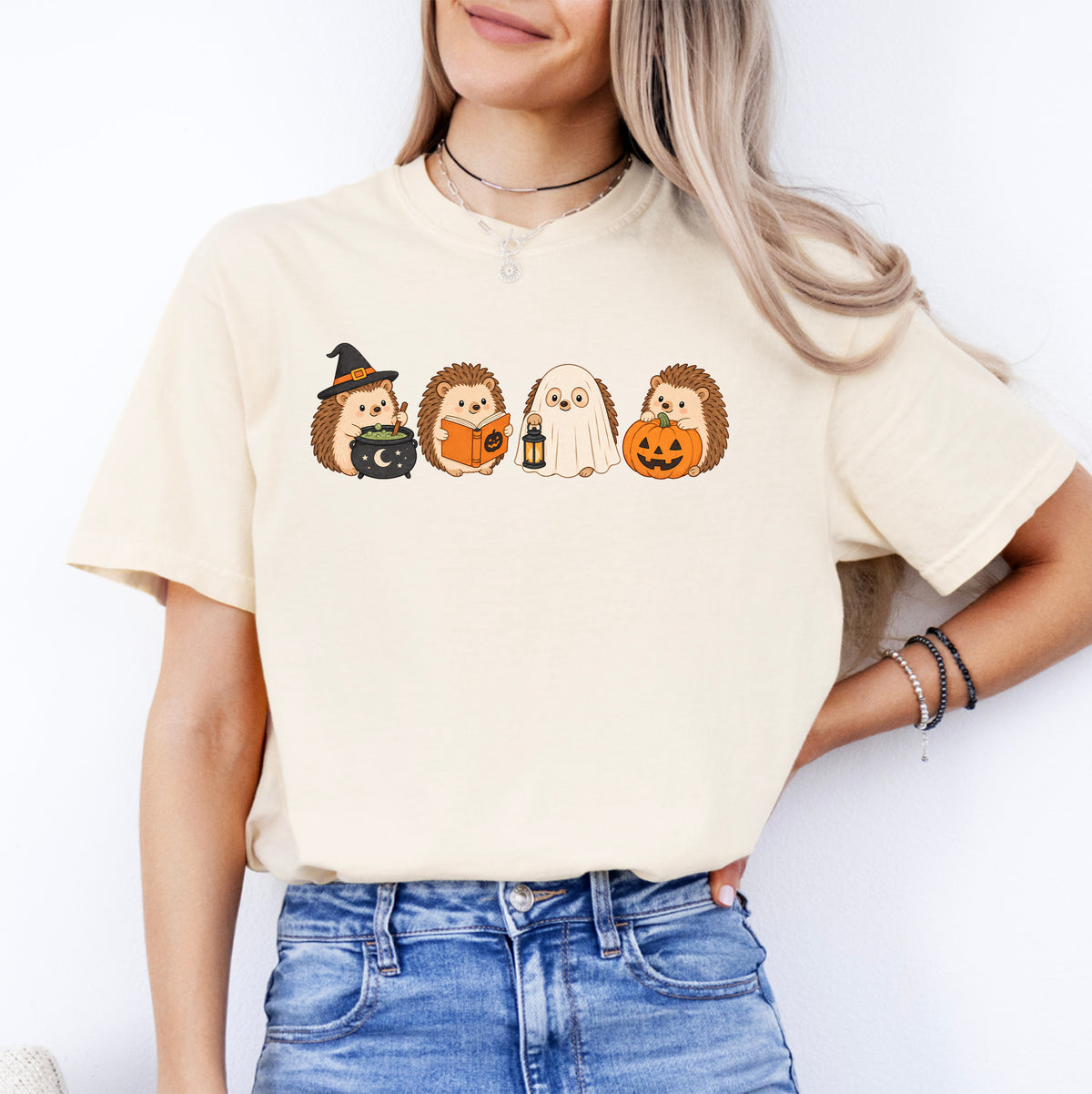 T-shirt hérisson d’Halloween