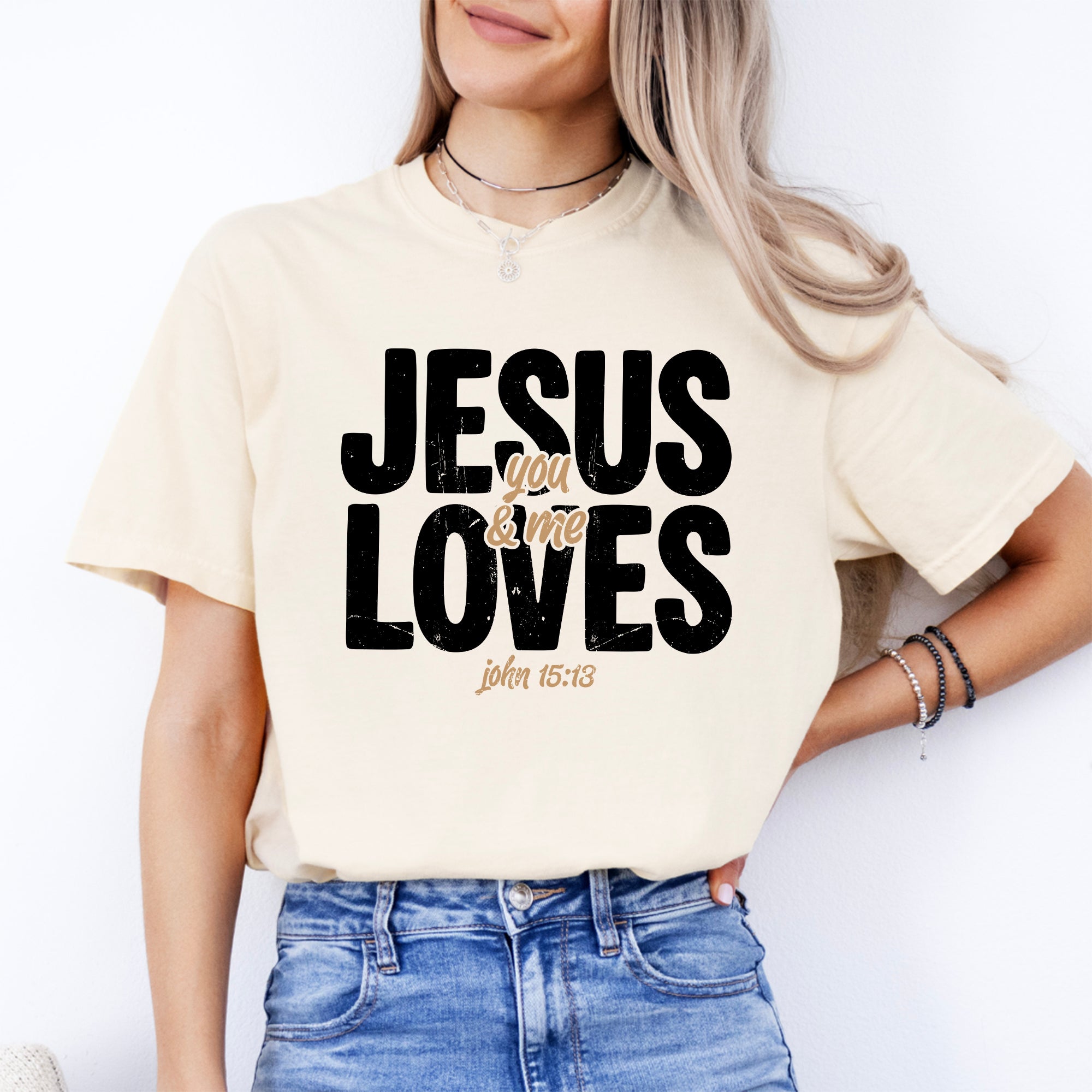 Jesús nos ama a ti y a mí