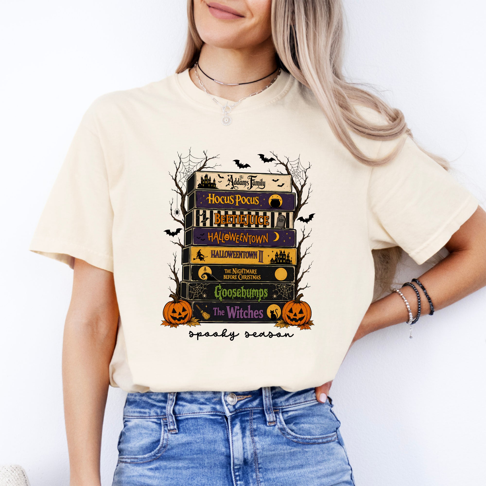 T-shirt VHS d’Halloween vintage