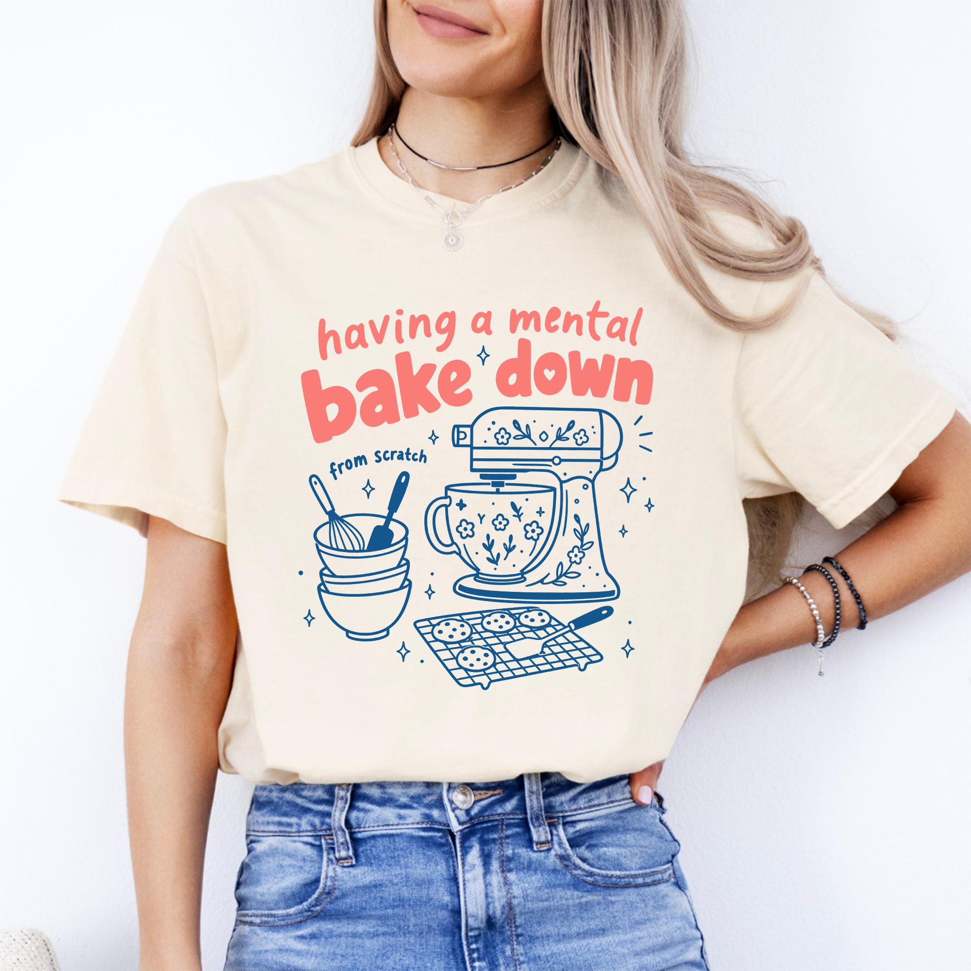 T-Shirt „Ich habe gerade einen mentalen Zusammenbruch“