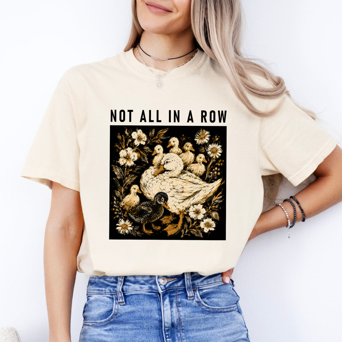 T-Shirt „Ducks Not In A Row“