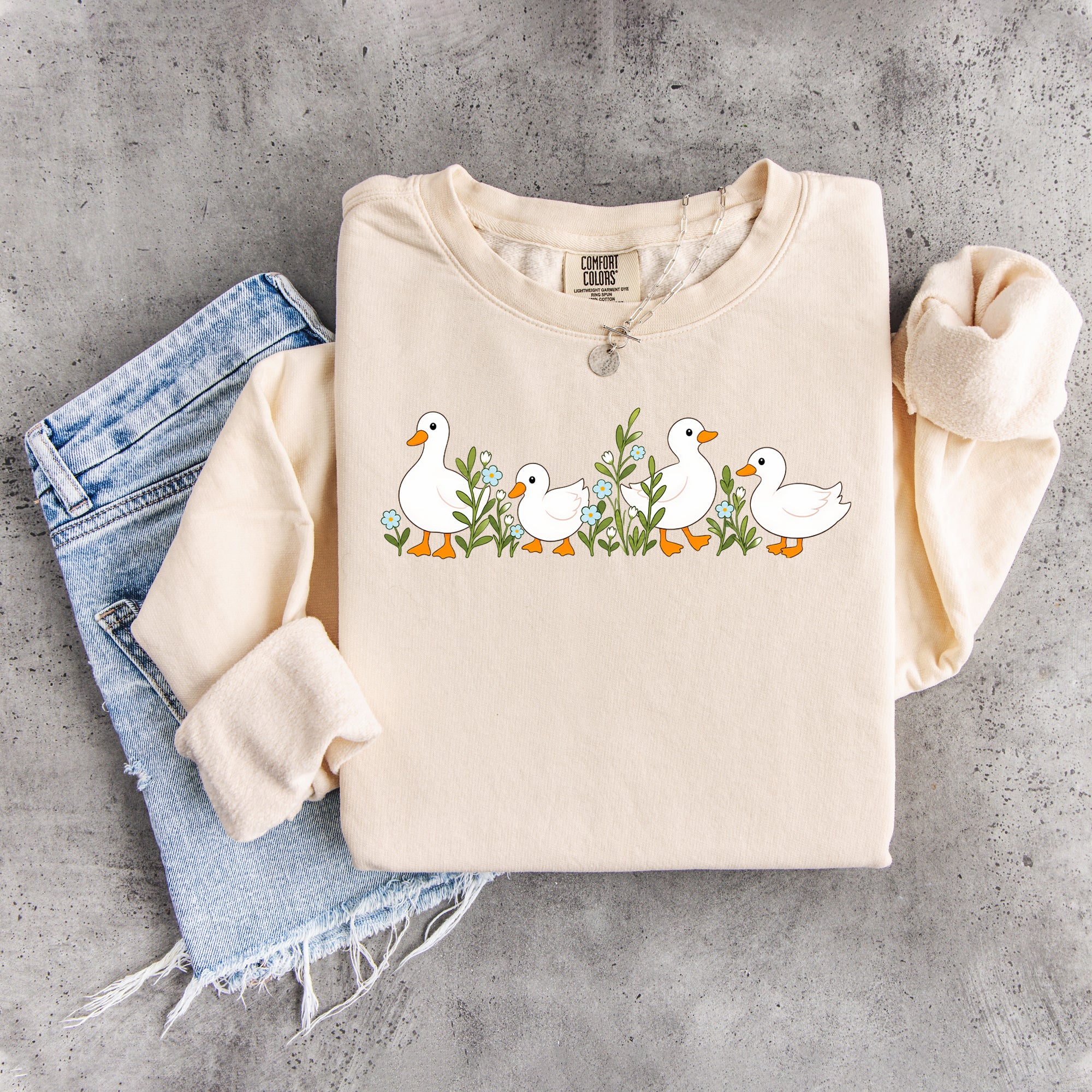 Enten-Sweatshirt