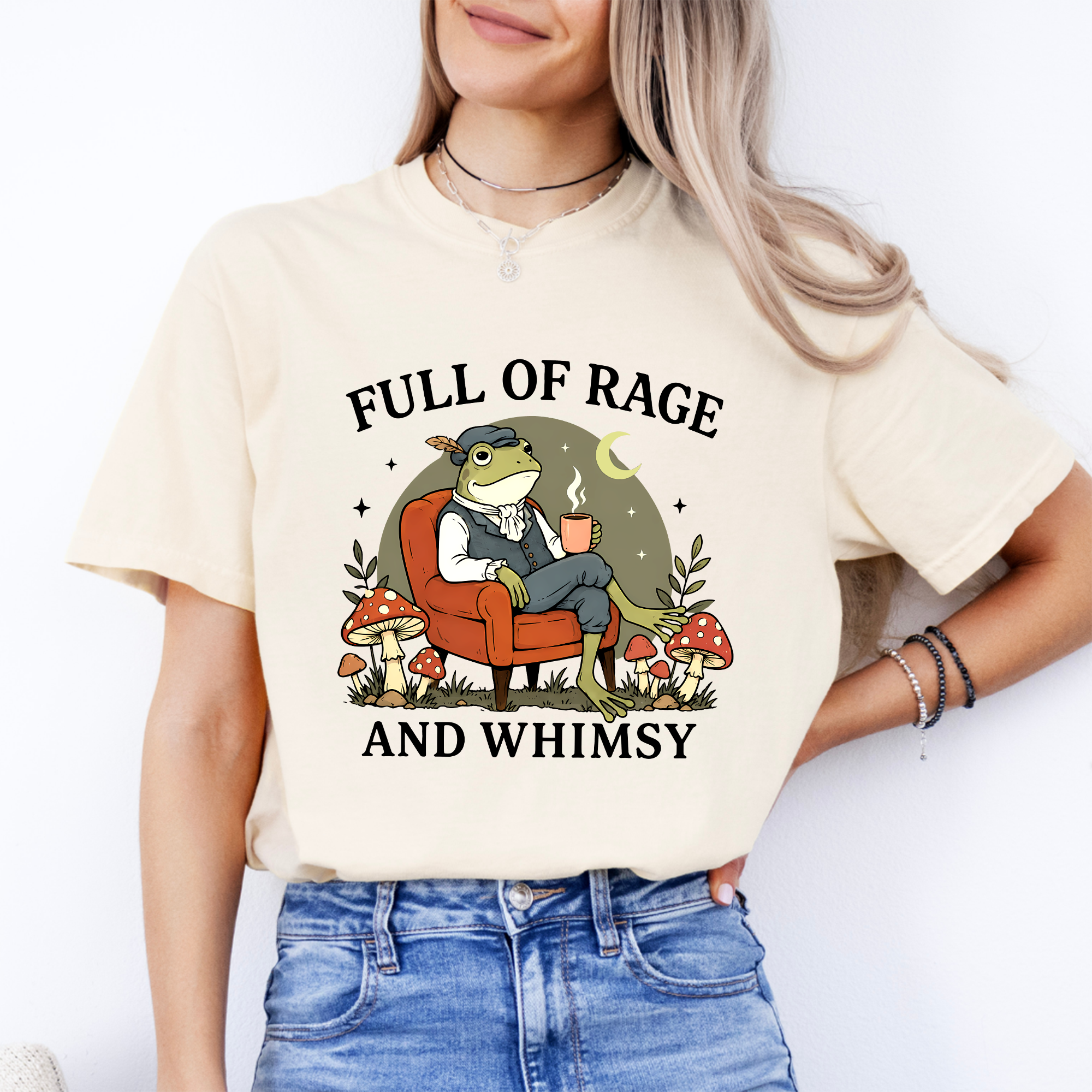 Camiseta «Llena de rabia y fantasía»