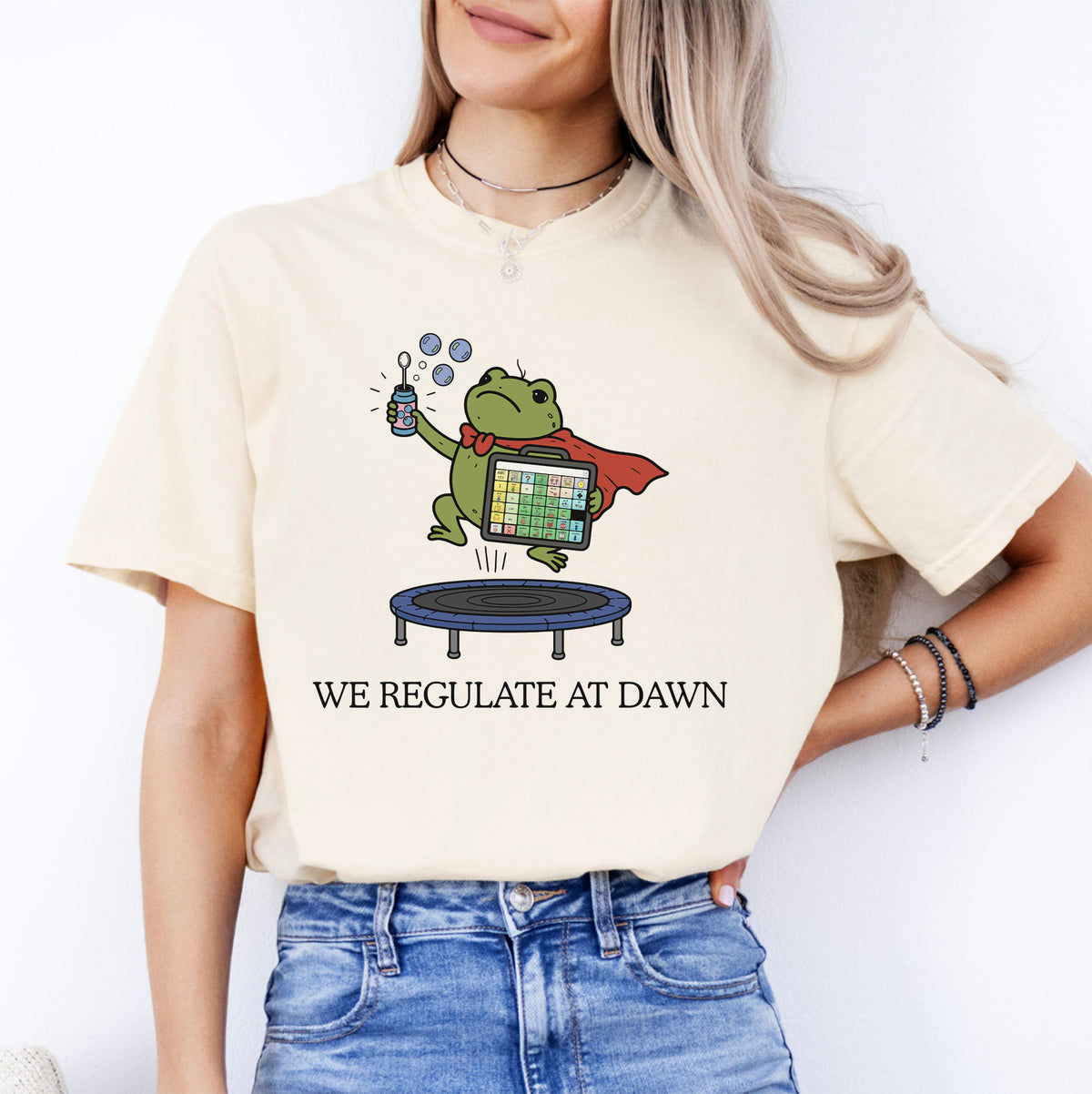 T-shirt « On régule à l’aube »