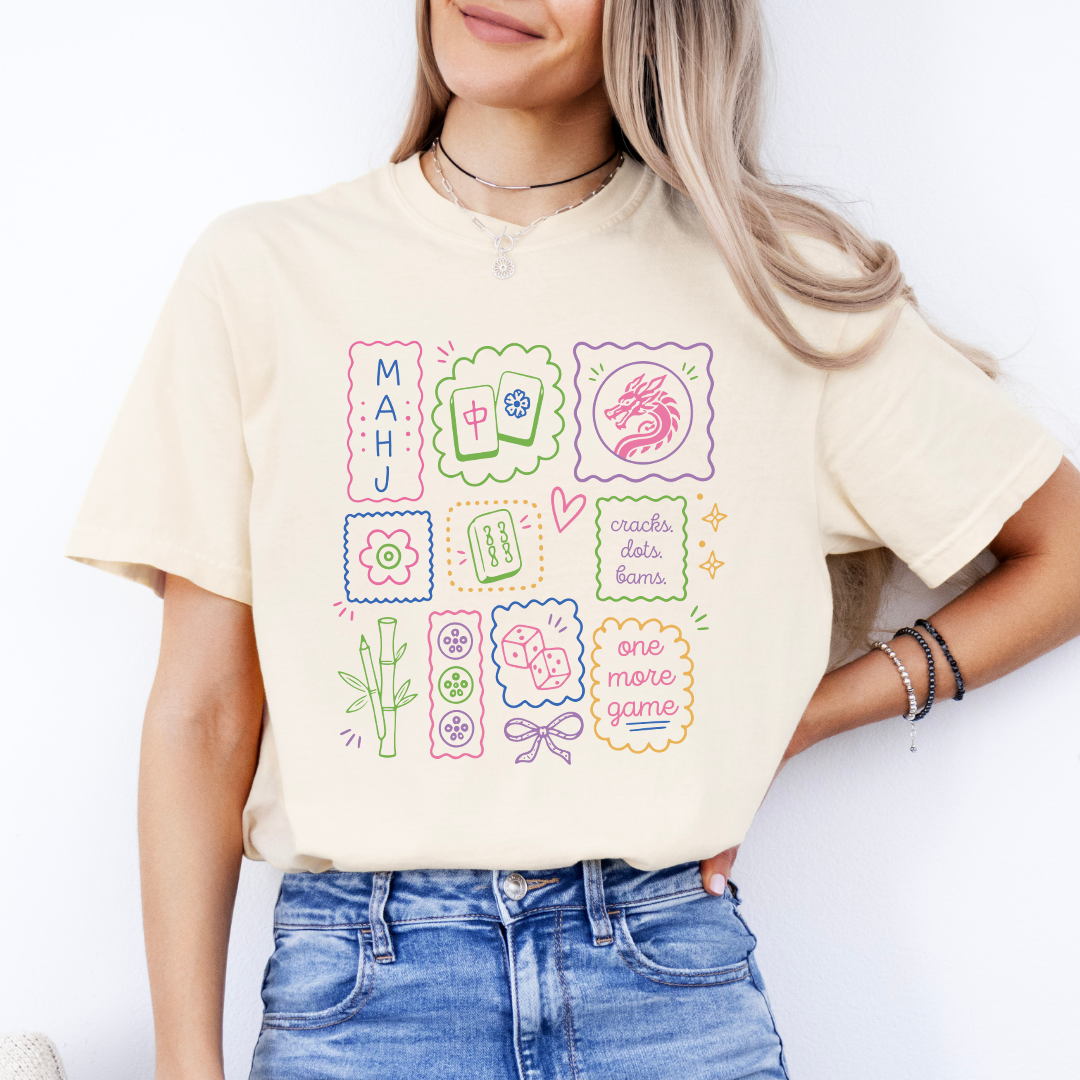 Mahjong Player Tee