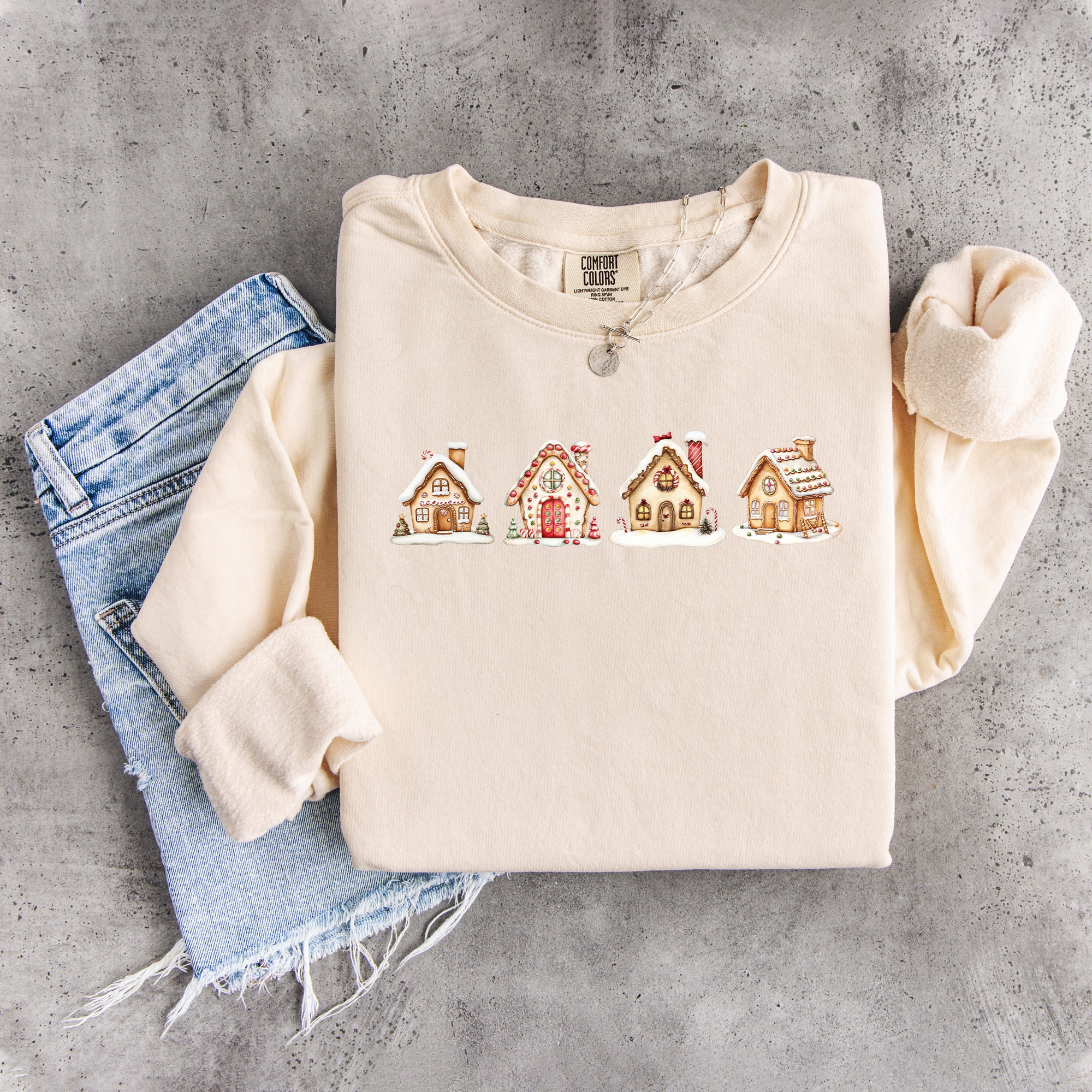 Lebkuchenhaus-Sweatshirt