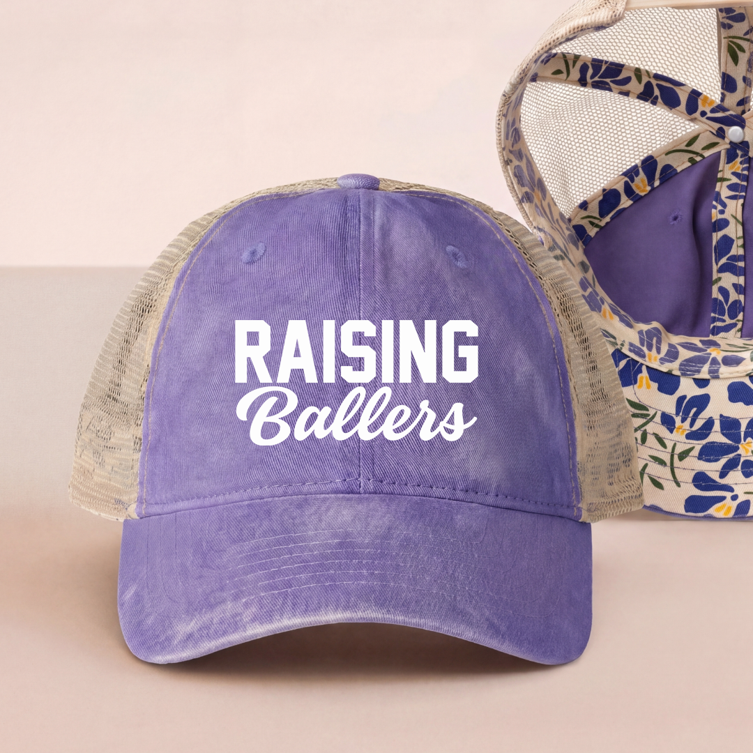Raising Ballers Embroidered Trucker Hat