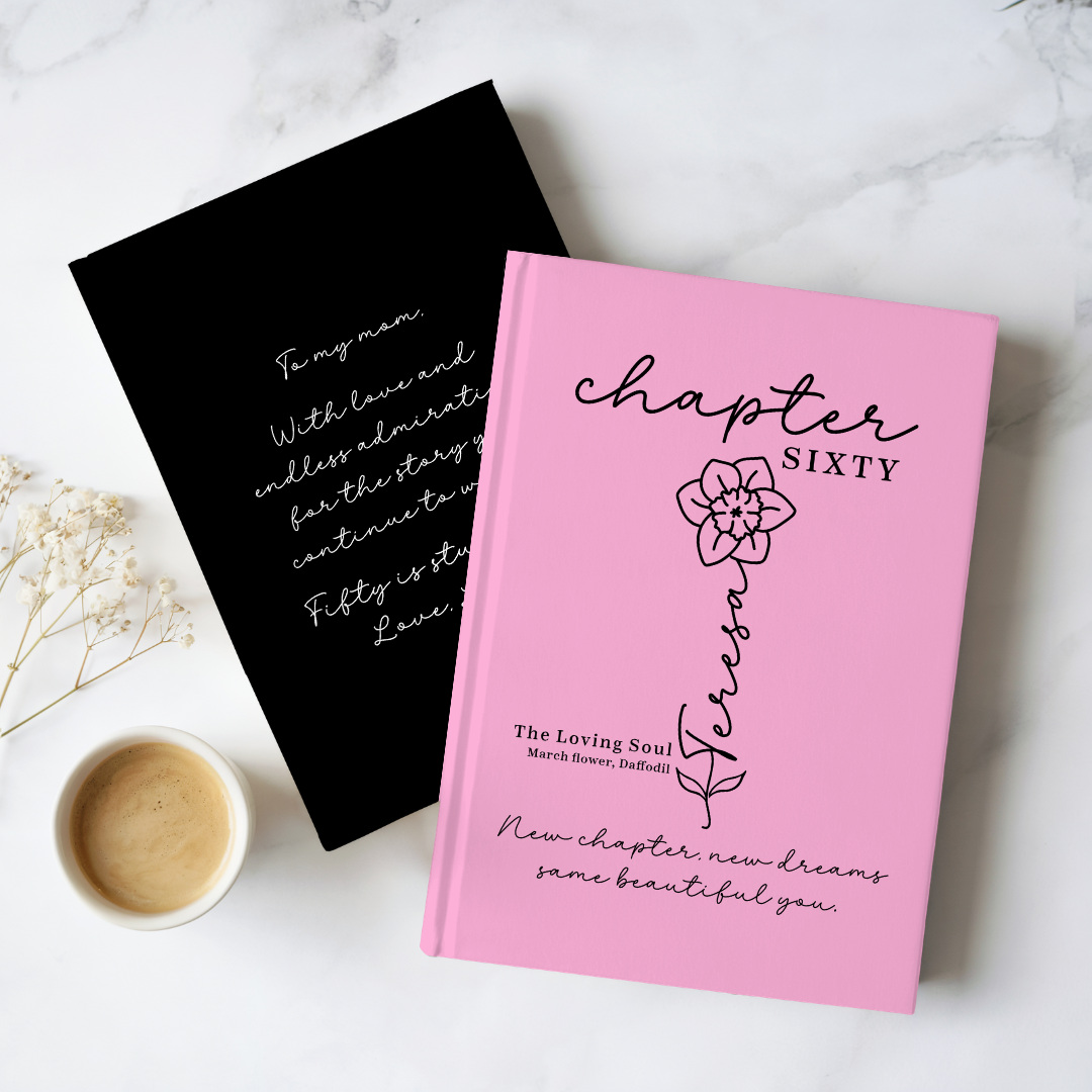 Personalized 60th Birthday Journal