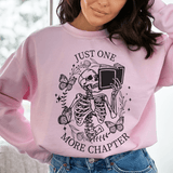 Just One More Chapter Sweatshirt Light Pink / S Peachy Sunday T-Shirt