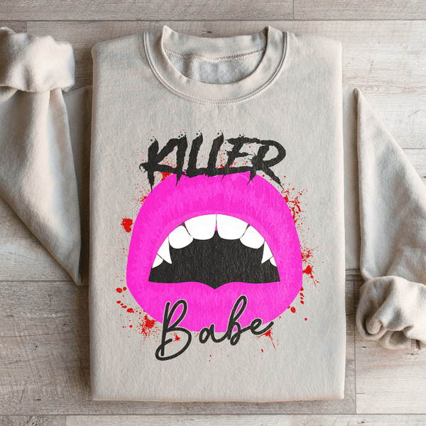 Killer Babe Sweatshirt Sand / S Peachy Sunday T-Shirt