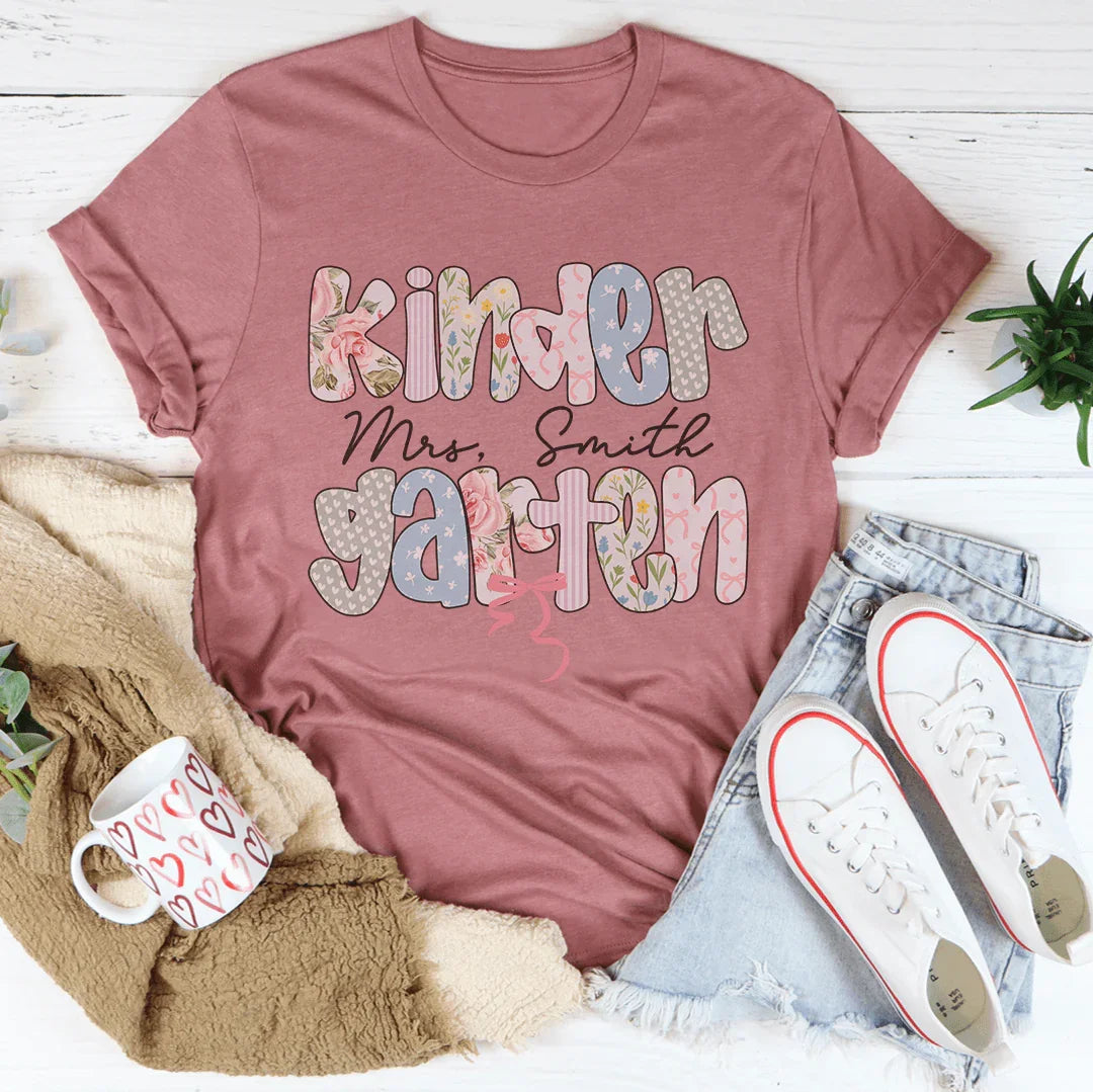Kinder Mrs Smith Garten Tee Mauve / S Peachy Sunday T-Shirt