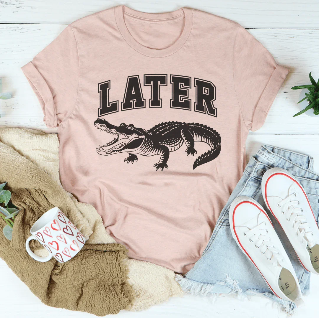 Later Tee Heather Prism Peach / S Peachy Sunday T-Shirt