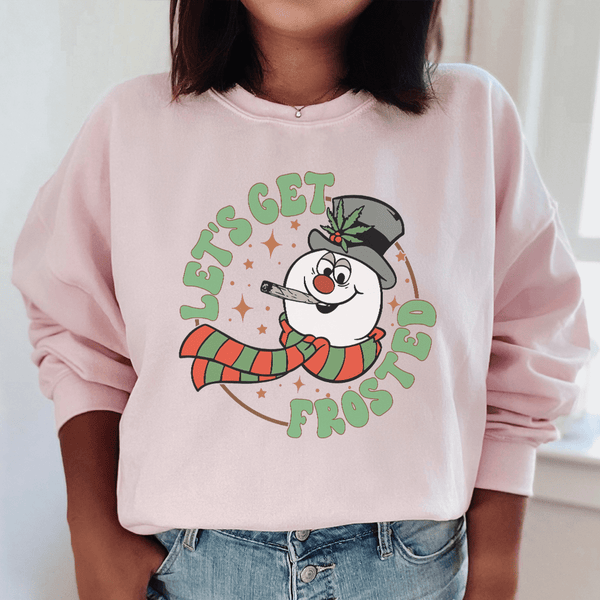 Let's Get Frosted Sweatshirt Light Pink / S Peachy Sunday T-Shirt