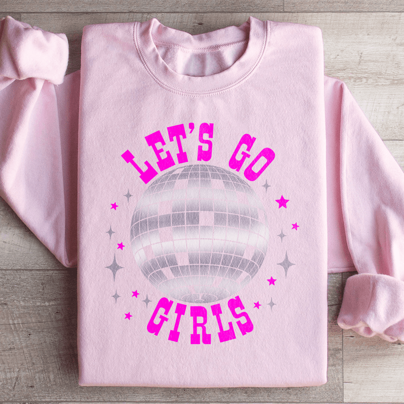 Let's Go Girls Sweatshirt Light Pink / S Peachy Sunday T-Shirt