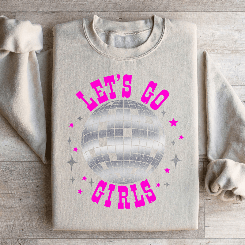 Let's Go Girls Sweatshirt Sand / S Peachy Sunday T-Shirt