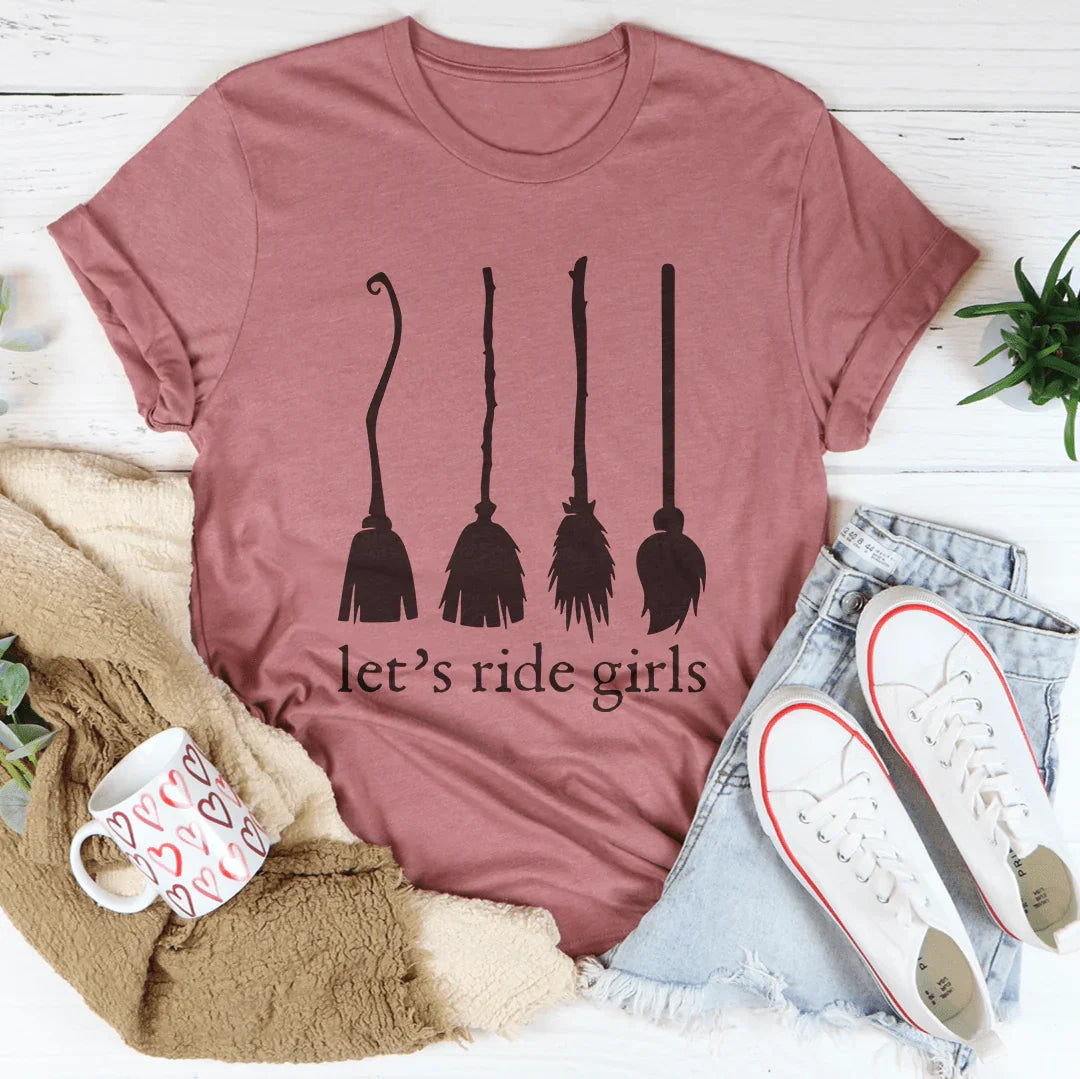 Let's Ride Girls Tee Mauve / S Peachy Sunday T-Shirt