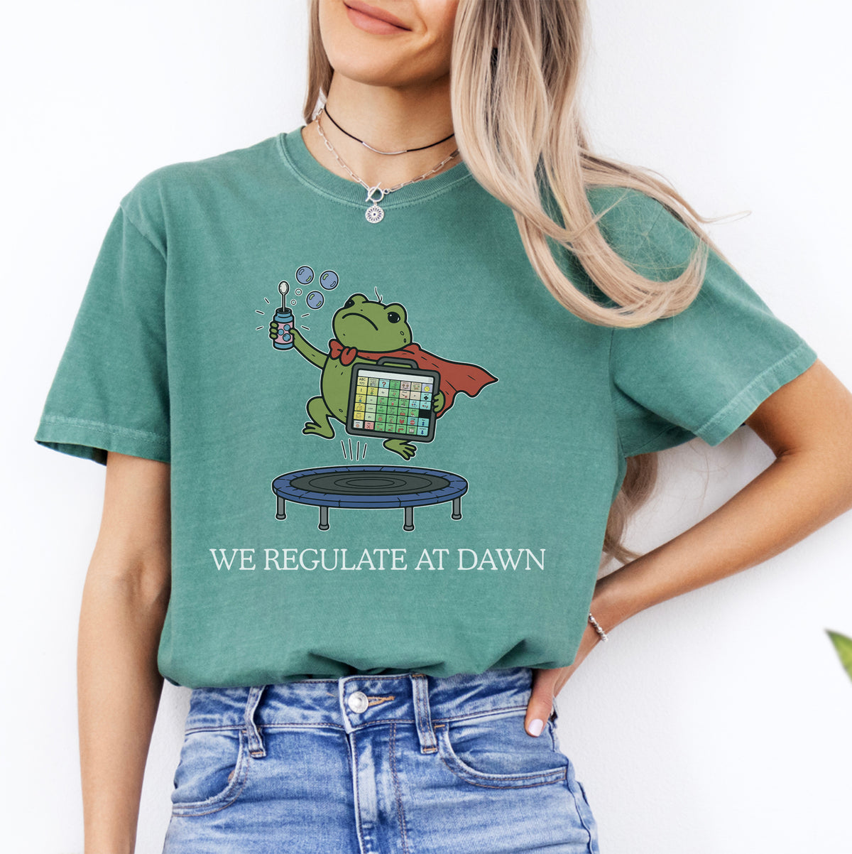 T-shirt « On régule à l’aube »