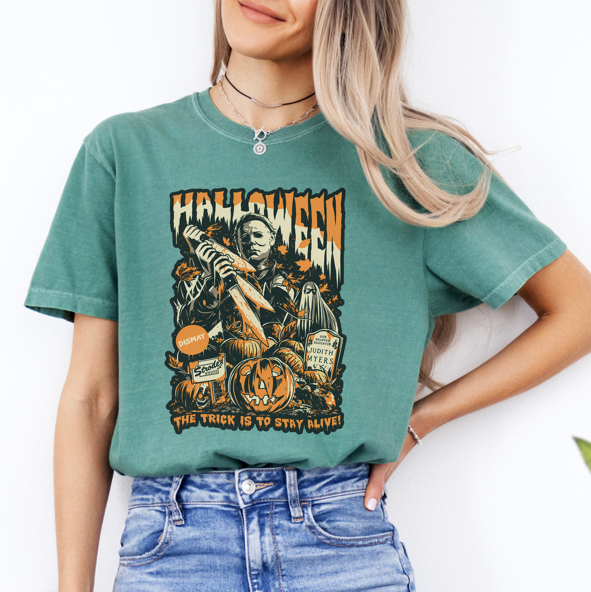 T-shirt de personnage de film d'horreur d'Halloween
